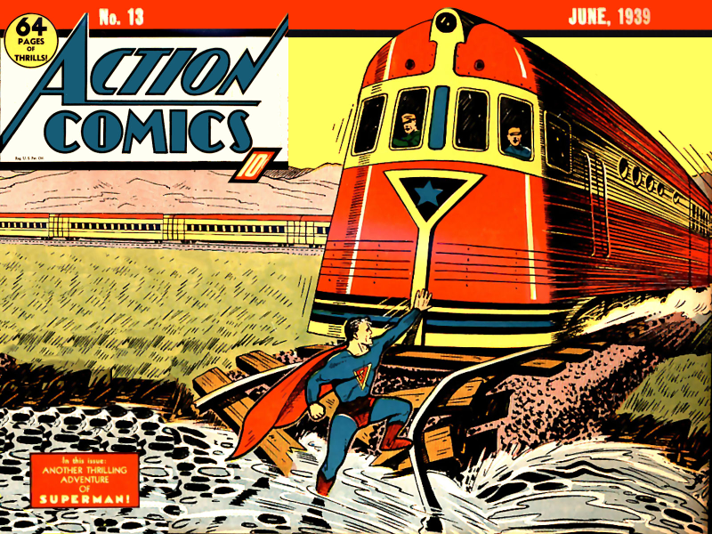 Imagen: Portada del número 13 de Action Comics.
